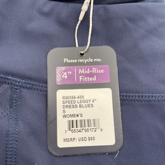 Rabbit 4” mid rise fitted speed leggy - Picture 4 of 5